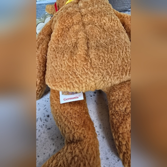 Ty Beanie Baby - Germania - Brown Bear Plush Toy - Picture 3 of 5